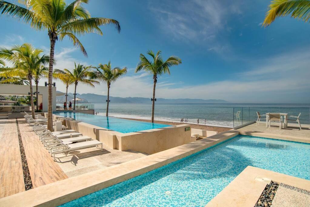 Harbor 3008 Amazing Beach Front Condo By Moikkarentals Puerto Vallarta Exterior foto