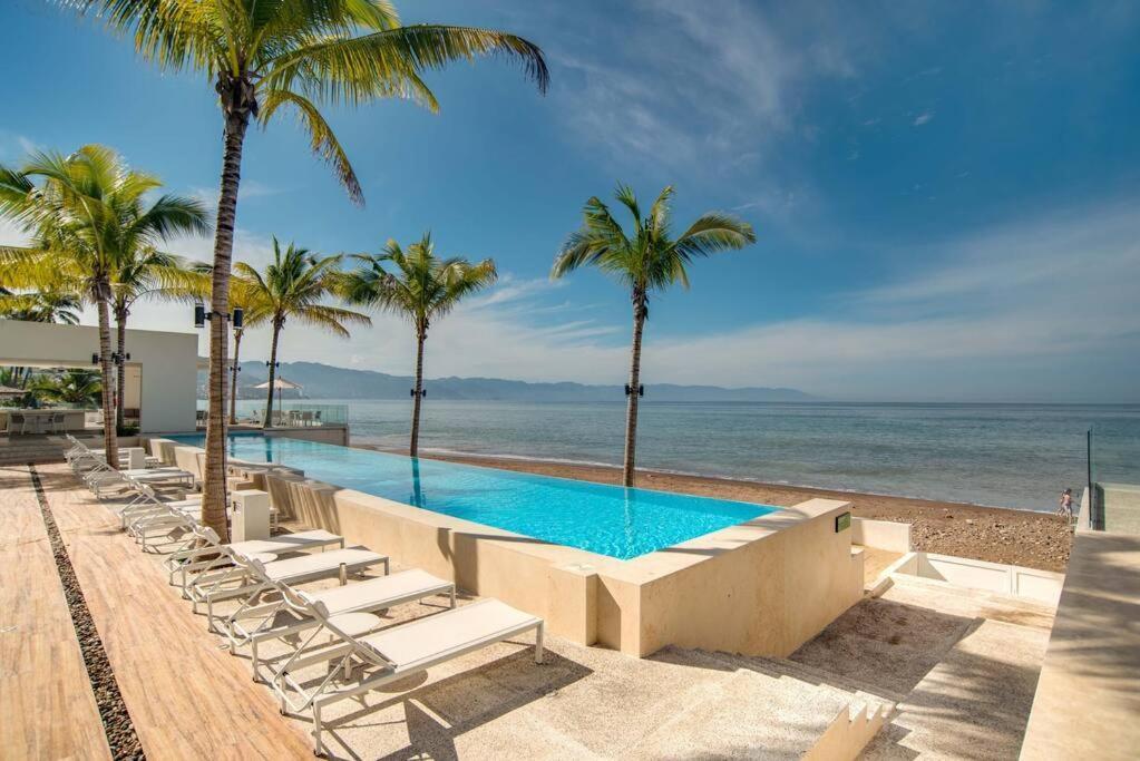 Harbor 3008 Amazing Beach Front Condo By Moikkarentals Puerto Vallarta Exterior foto