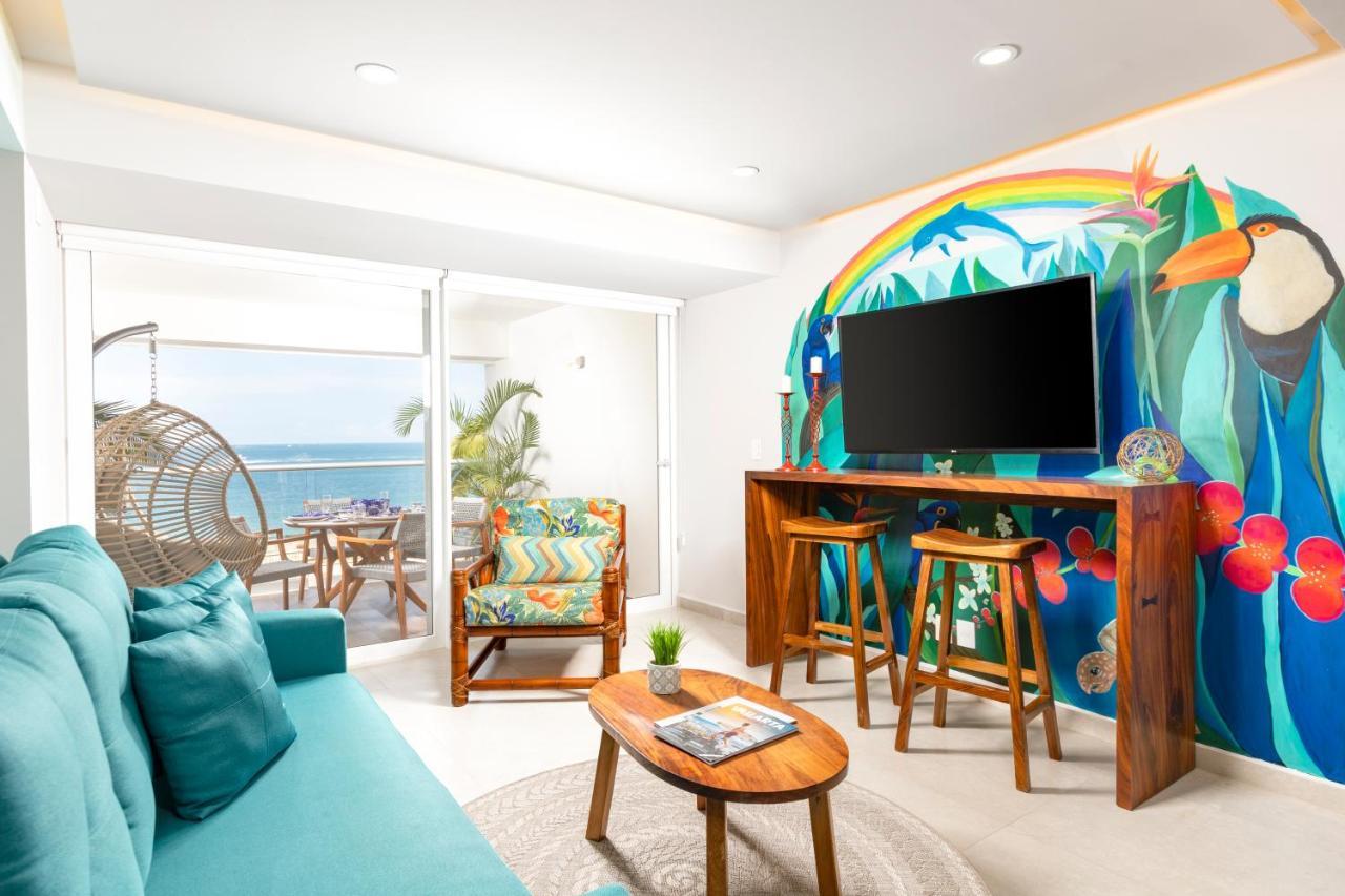 Harbor 3008 Amazing Beach Front Condo By Moikkarentals Puerto Vallarta Exterior foto